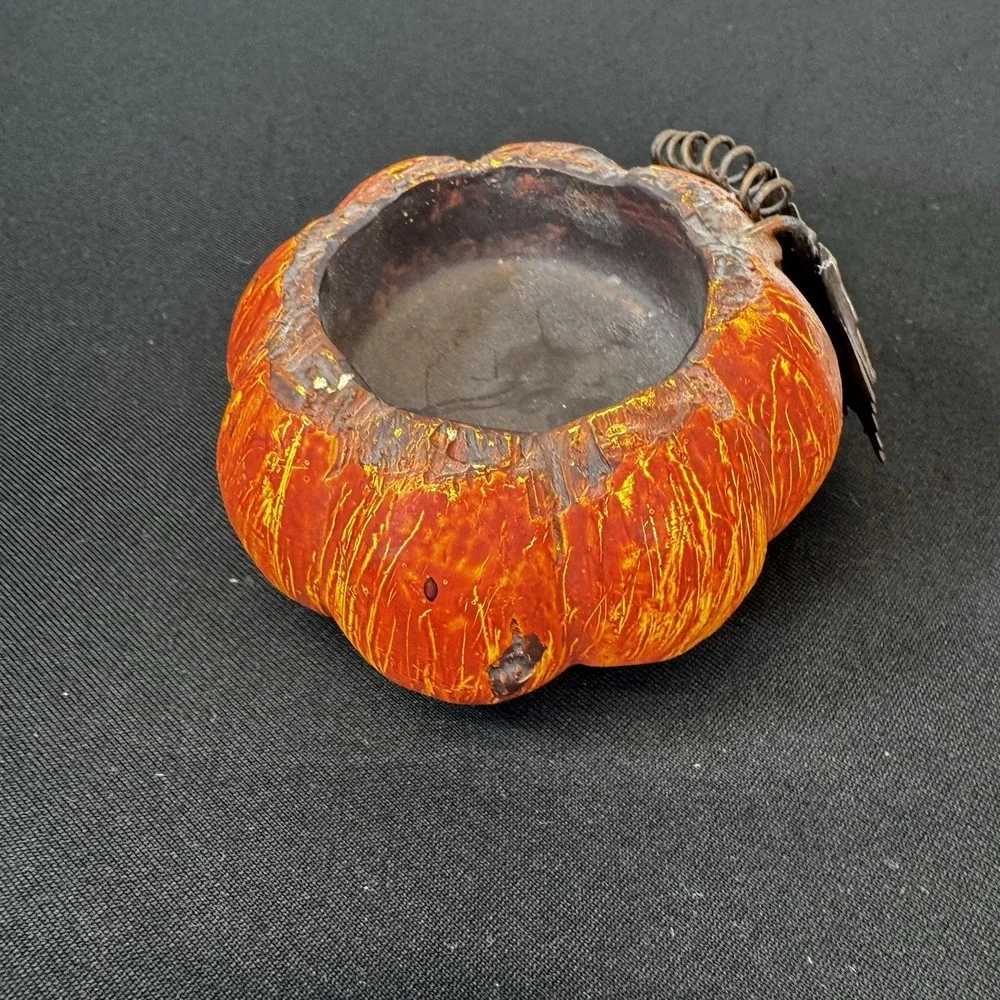 Pumpkin Tea‎ Light Holder Blessings